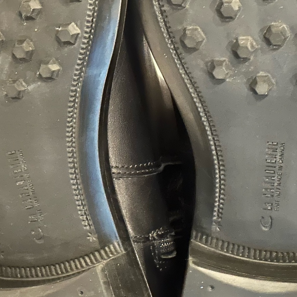 Like NEW✨La CANADIENNE Black Ridding Boots with Smooth Leather and Rounded Toe - Picture 16 of 16